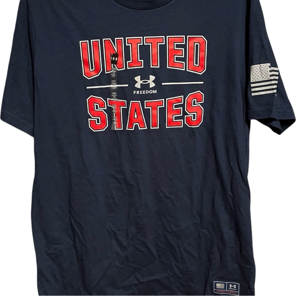 Under Armour FREEDOM T-Shirt United States UA Freedom Tee American Flag TShirt